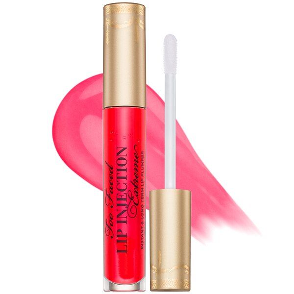Too Faced Lip Injection Extreme Lip Plumper Hydrating Plumping Lip Gloss - Strawberry Kiss (2.8 g /  | Too Faced Cosmetics