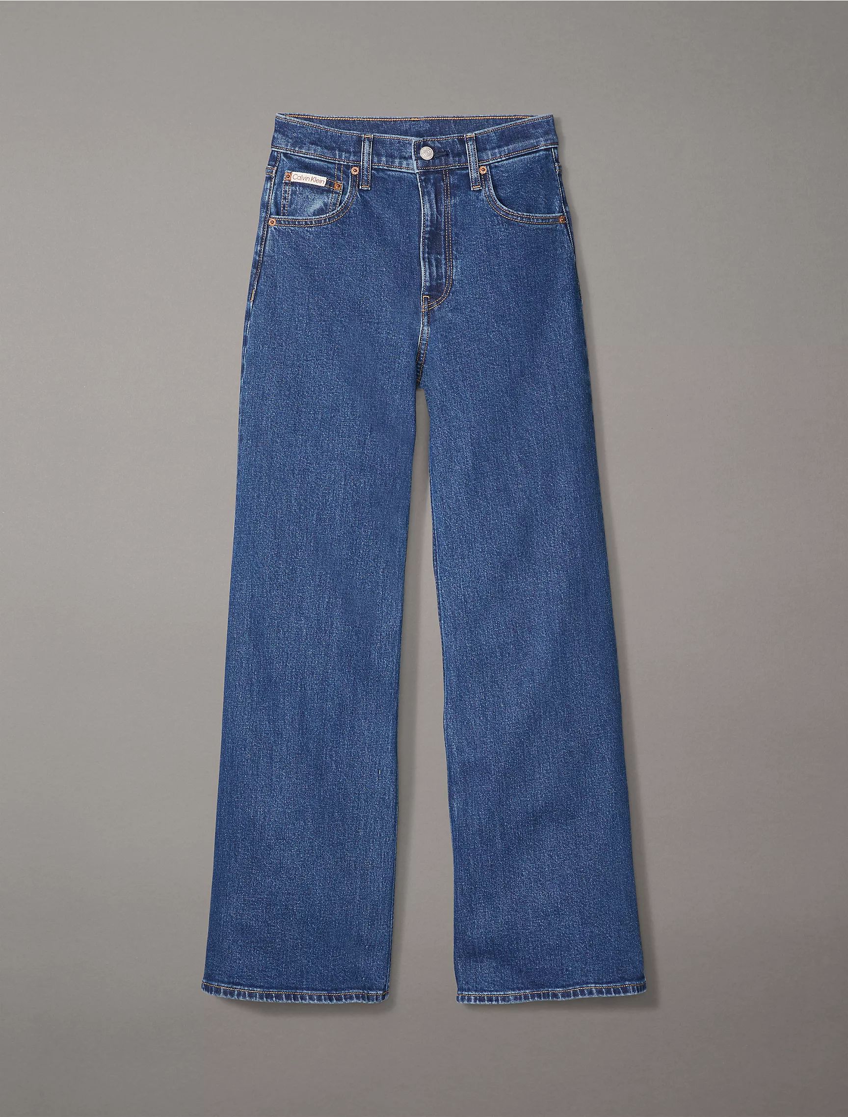 Ultra High Rise Wide Leg Fit Jeans | Calvin Klein | Calvin Klein (US)