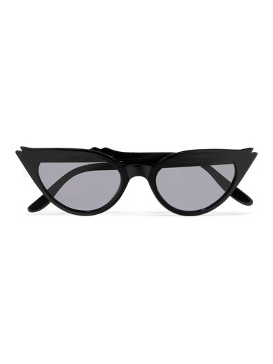 Illesteva - Isabella Cat-eye Acetate Sunglasses - Black | NET-A-PORTER (US)