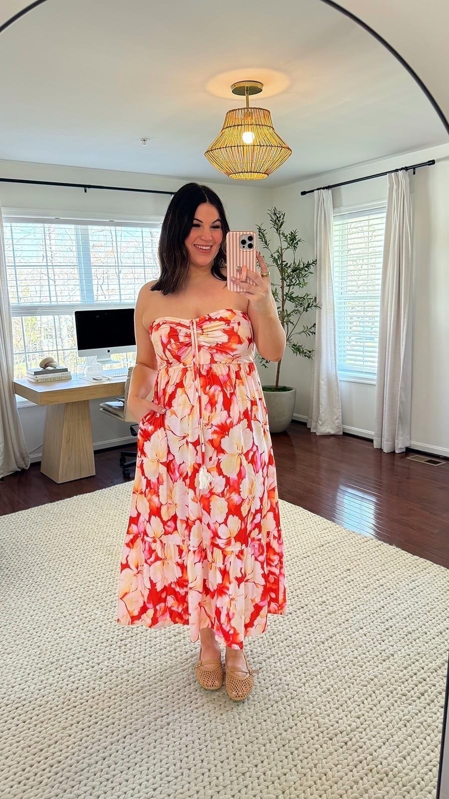 Vacation dress! 

Wearing a size XL

#LTKootd #LTKMidsize #LTKSaleAlert