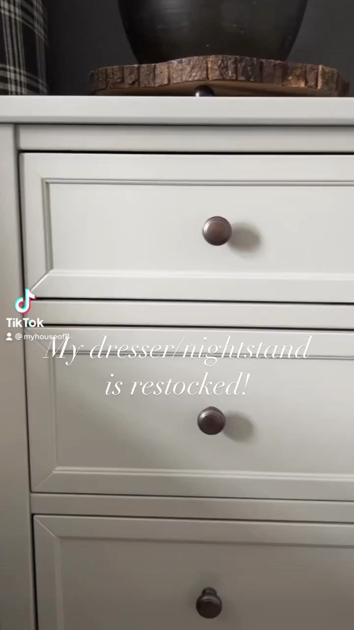 My bedroom nightstands/dressers are restocked! We have the color gray and it’s only $179! They are sturdy, the drawers roll nicely and I’ve been really impressed with them. They come in 7 finish options. I’ve linked up bedding and dresser decor as well! 

#LTKhome #LTKSeasonal #LTKFind