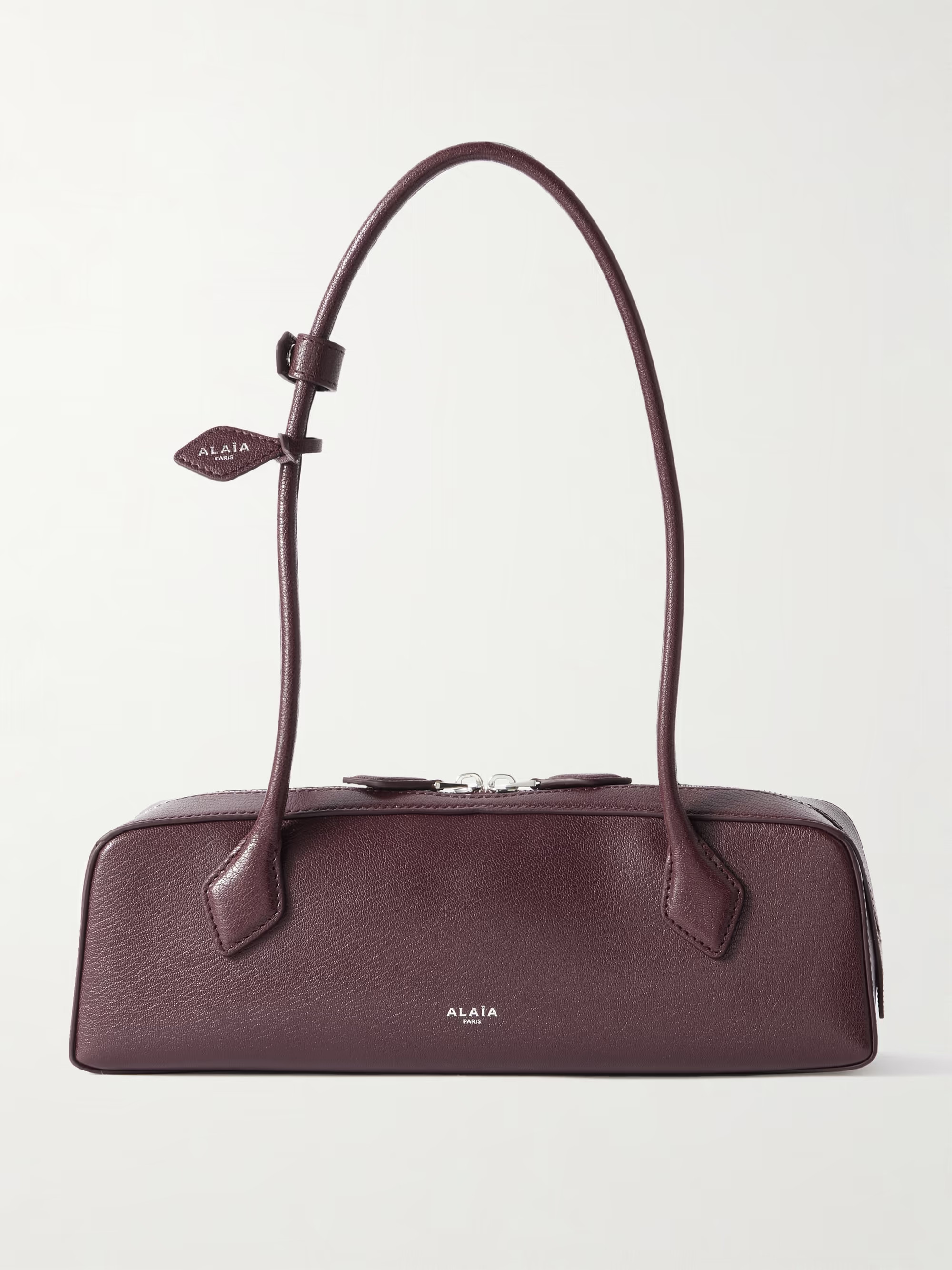 Le Teckel textured-leather shoulder bag | NET-A-PORTER APAC