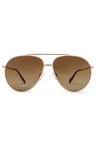 x REVOLVE Jackpot Sunglasses in Brown | Revolve Clothing (Global)