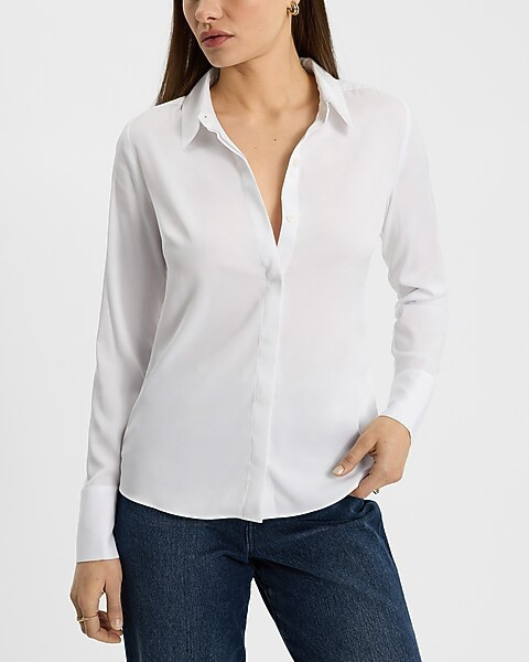 Fitted Portofino Shirt | Express