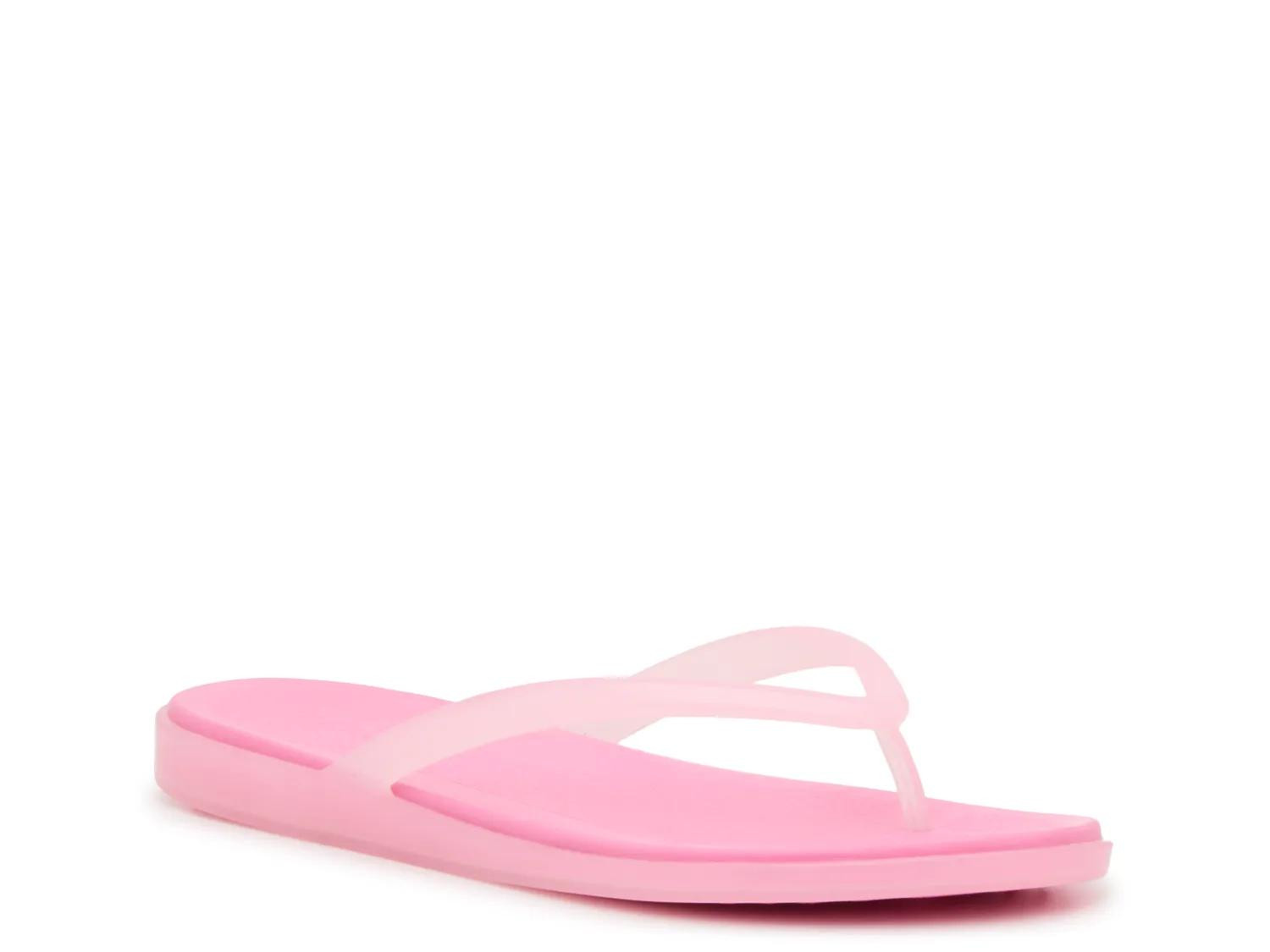 Crocs Miami Flip Flop | Women's | Light Pink | Size 11 | Sandals | Footbed | Jelly | DSW