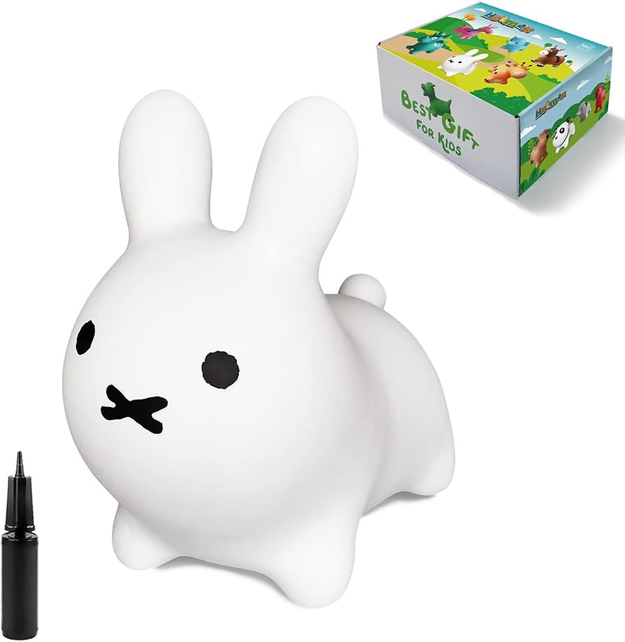 HotMax Bouncy Horse, Inflatable Bouncing Animals Hopper for Toddlers or Kids, Ride on Rubber Jump... | Amazon (US)