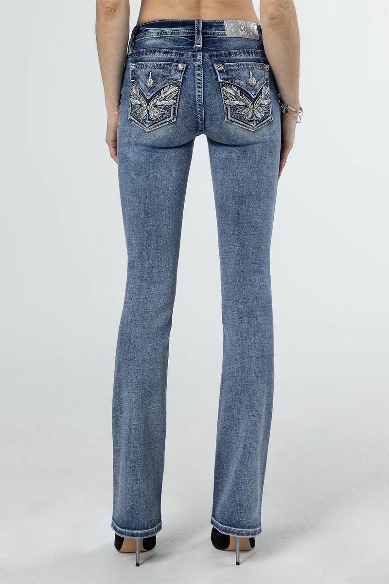 Pop Wing Bootcut Jeans | Miss Me