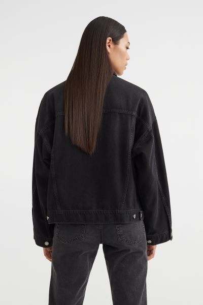 Veste en jean oversize | H&M (FR, IT, ES, PT, BE)