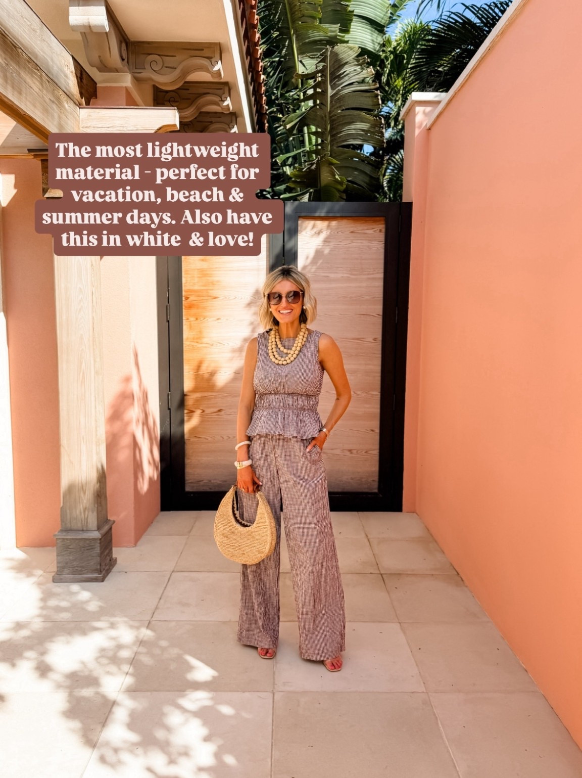 This matching set is so easy to dress up or down all season long! Wearing S. 

Loverly Grey, Target find, Target fashion, matching set, vacation outfit ideas, spring fashion, spring outfit ideas

#LTKSeasonal #LTKootd