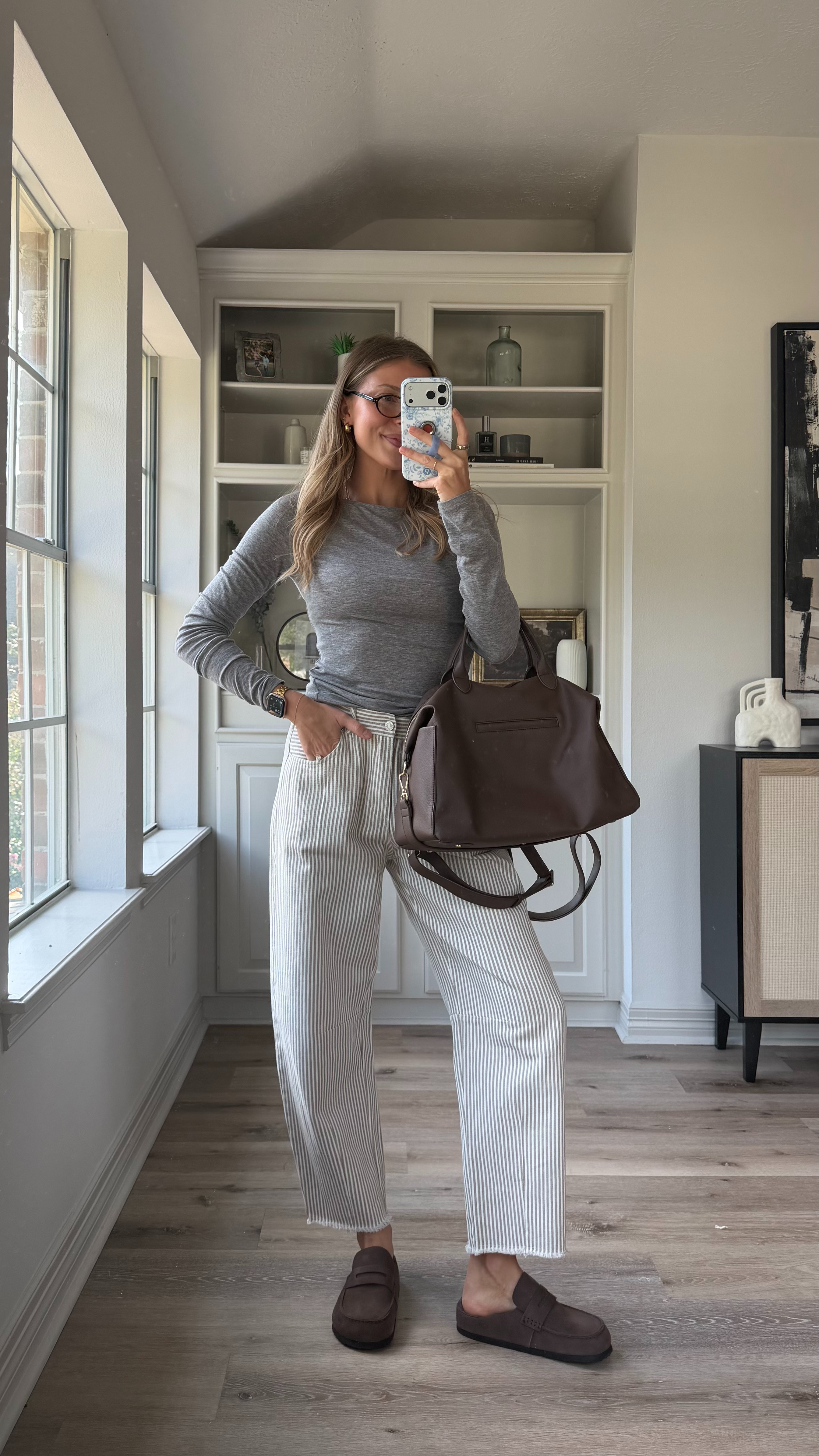 Cute, cozy early fall outfit inspo | Small in everything!  

 #LTKootd #LTKmomlife #LTKSeasonal