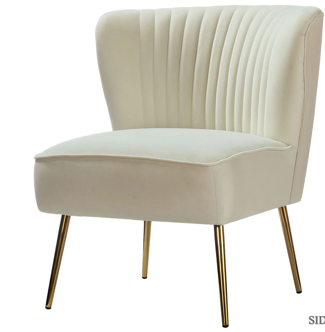 Lisette 26'' Wide Tufted Velvet Side Chair | Wayfair North America