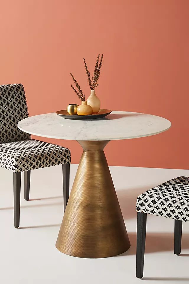 Vivien Metal Bistro Table | Anthropologie (US)