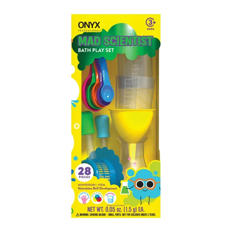 Onyx Professional Mad Scientist Kit, Kids Bath Play Set, For Kids of all ages. | Walmart (US)