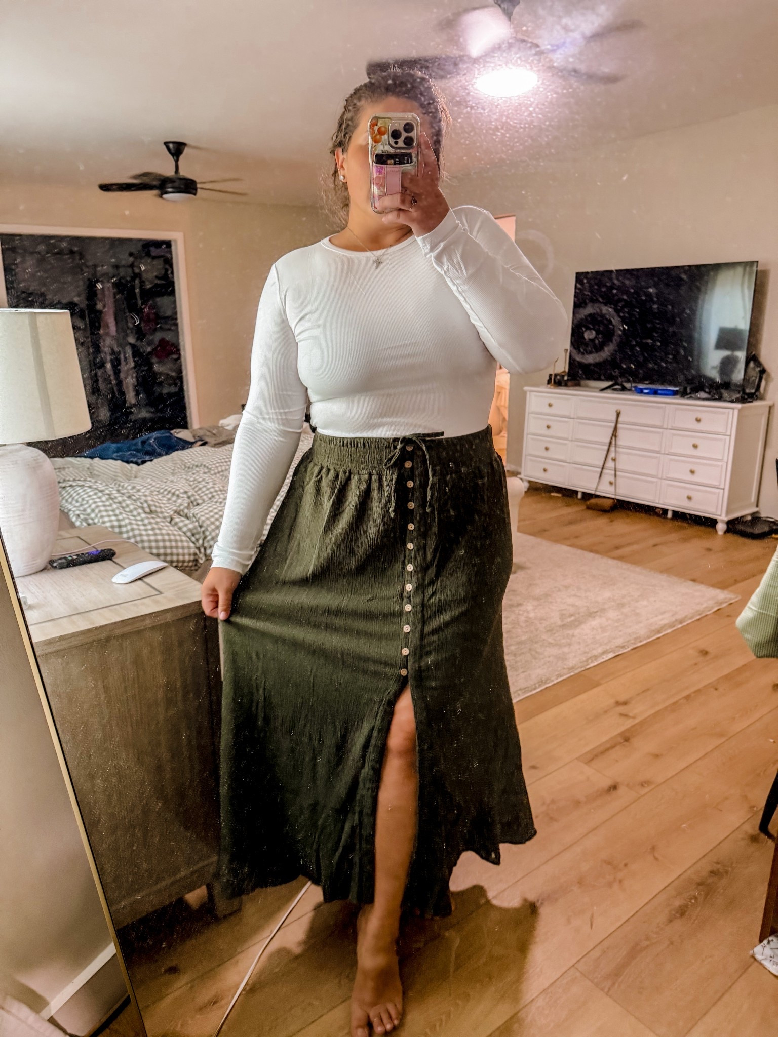 Dirty mirror but cuteee fall outfit! 🍂🍁

#LTKSeasonal #LTKFindsUnder100 #LTKMidsize