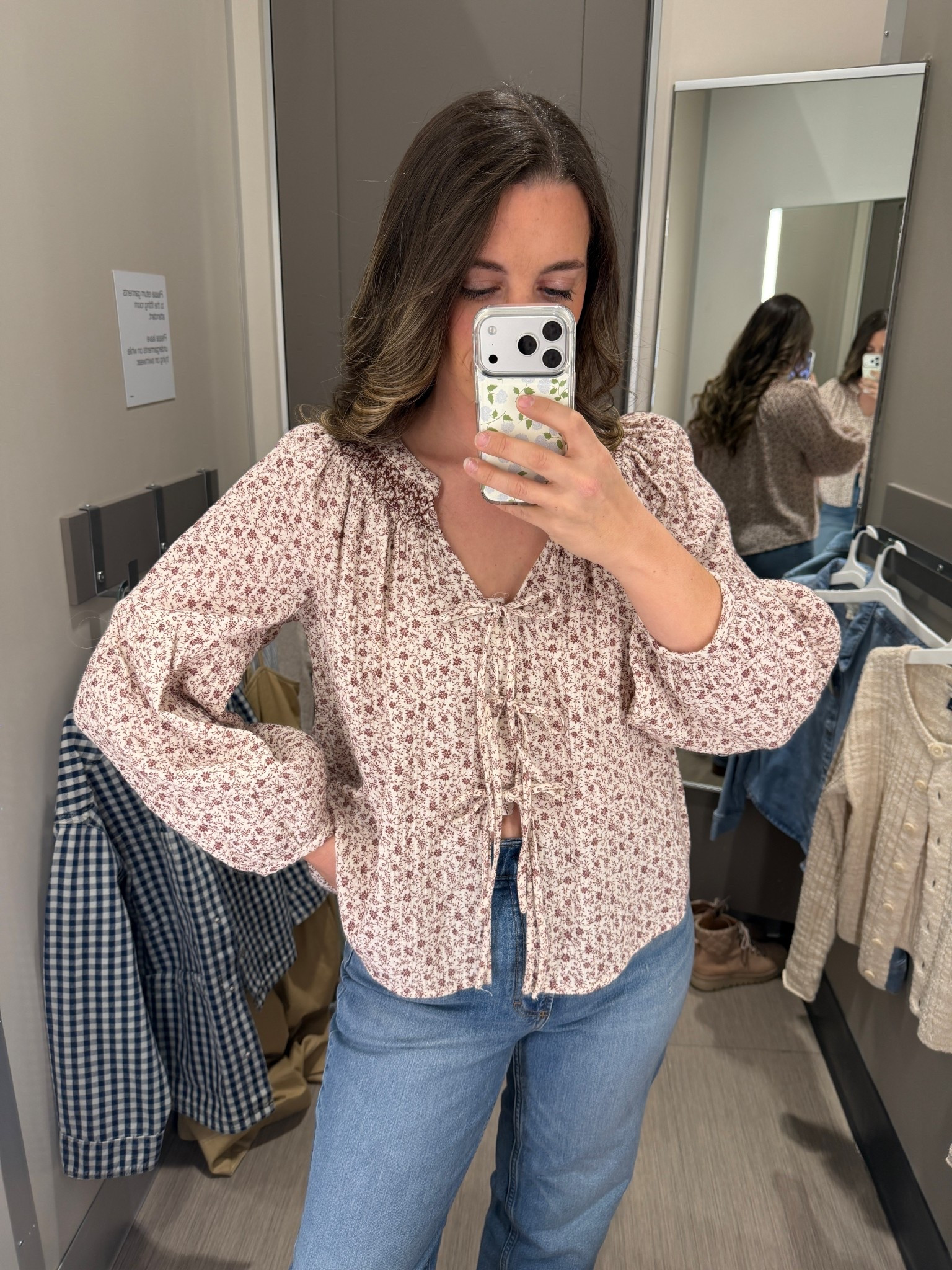 Adorable Universal Thread top! So many cute details that make this stand out! Fabric is so soft too! 
This is a medium! 

#LTKSeasonal #LTKMidsize #LTKootd