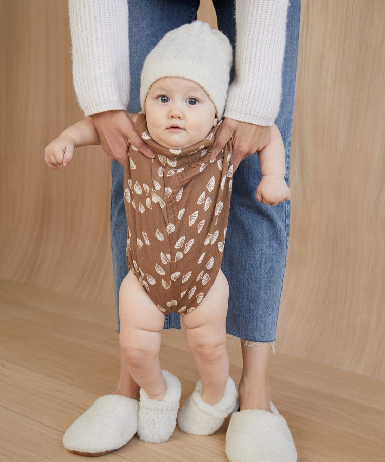 Shearling Baby Booties - Ivory | Jenni Kayne | Jenni Kayne