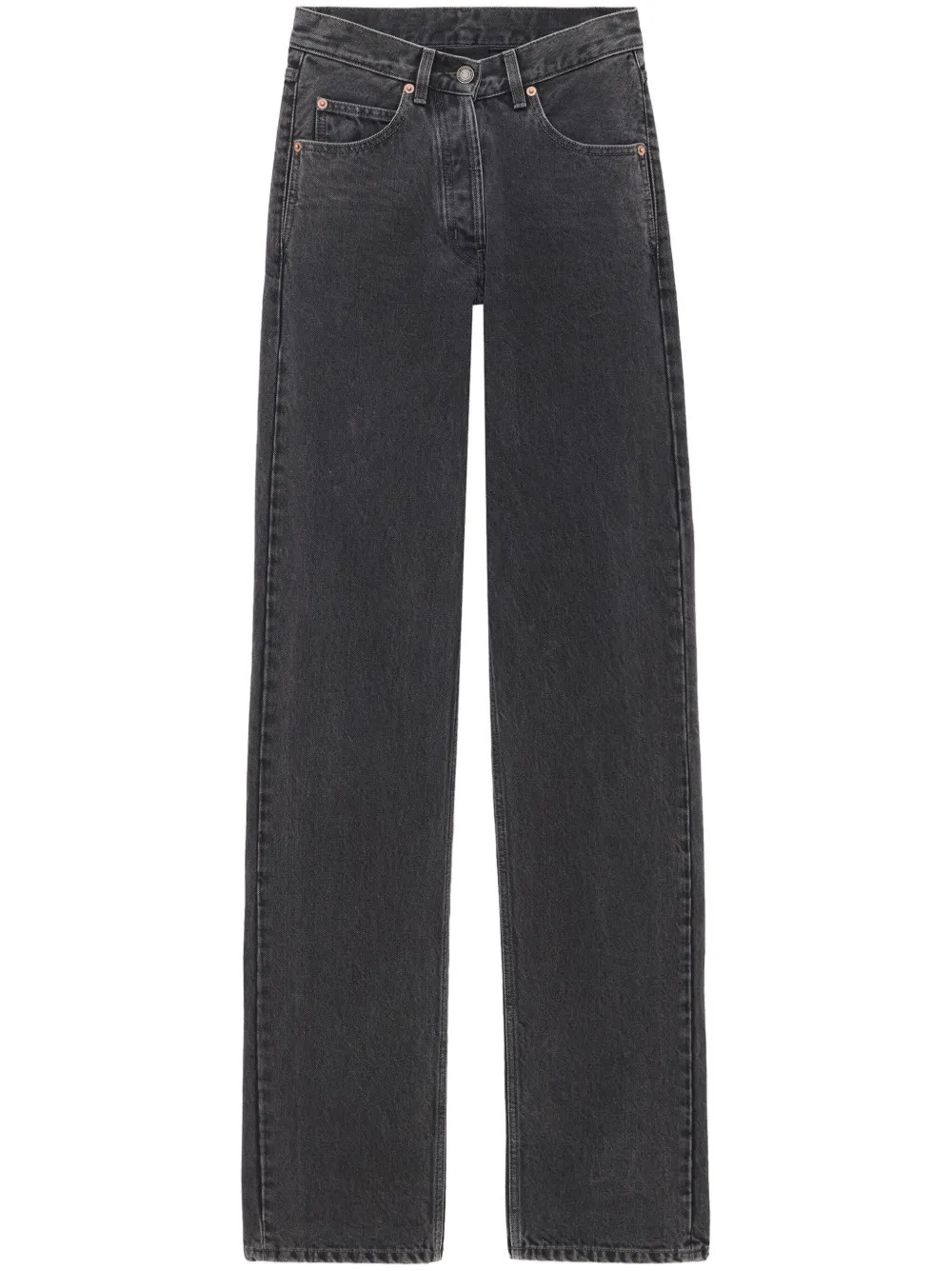 wide-leg organic cotton jeans | Farfetch Global