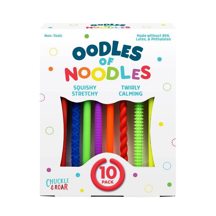 Chuckle & Roar Oodles of Noodles Fidget Toy 10pk | Target