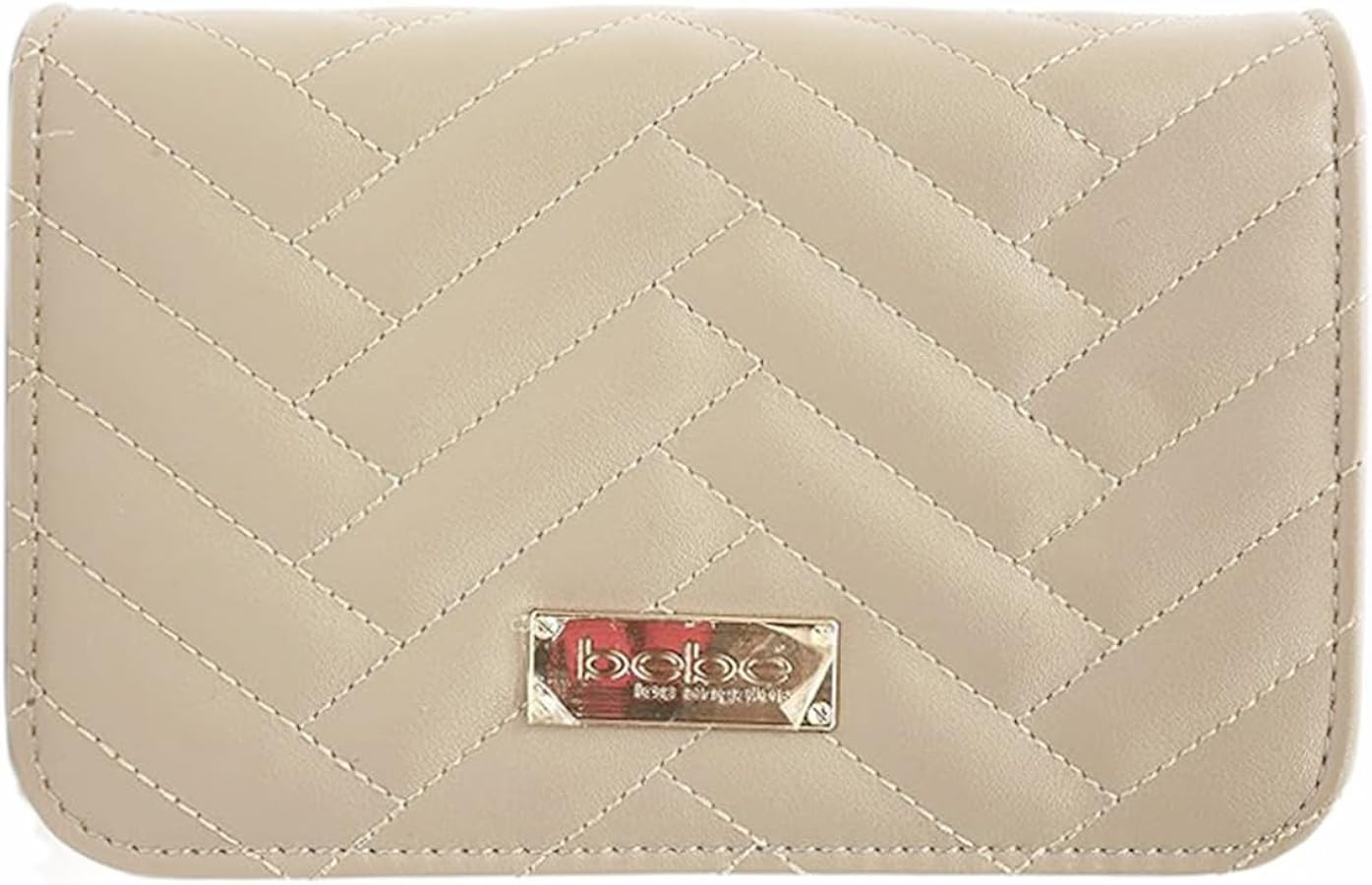 bebe sophia crossbody small Beige | Amazon (US)