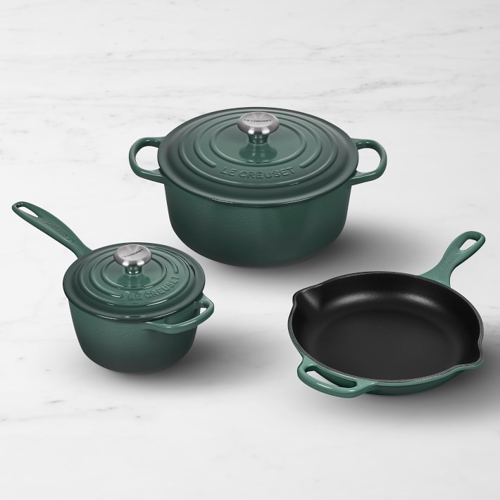 Le Creuset Signature Enameled Cast Iron 5-Piece Cookware Set | Williams-Sonoma