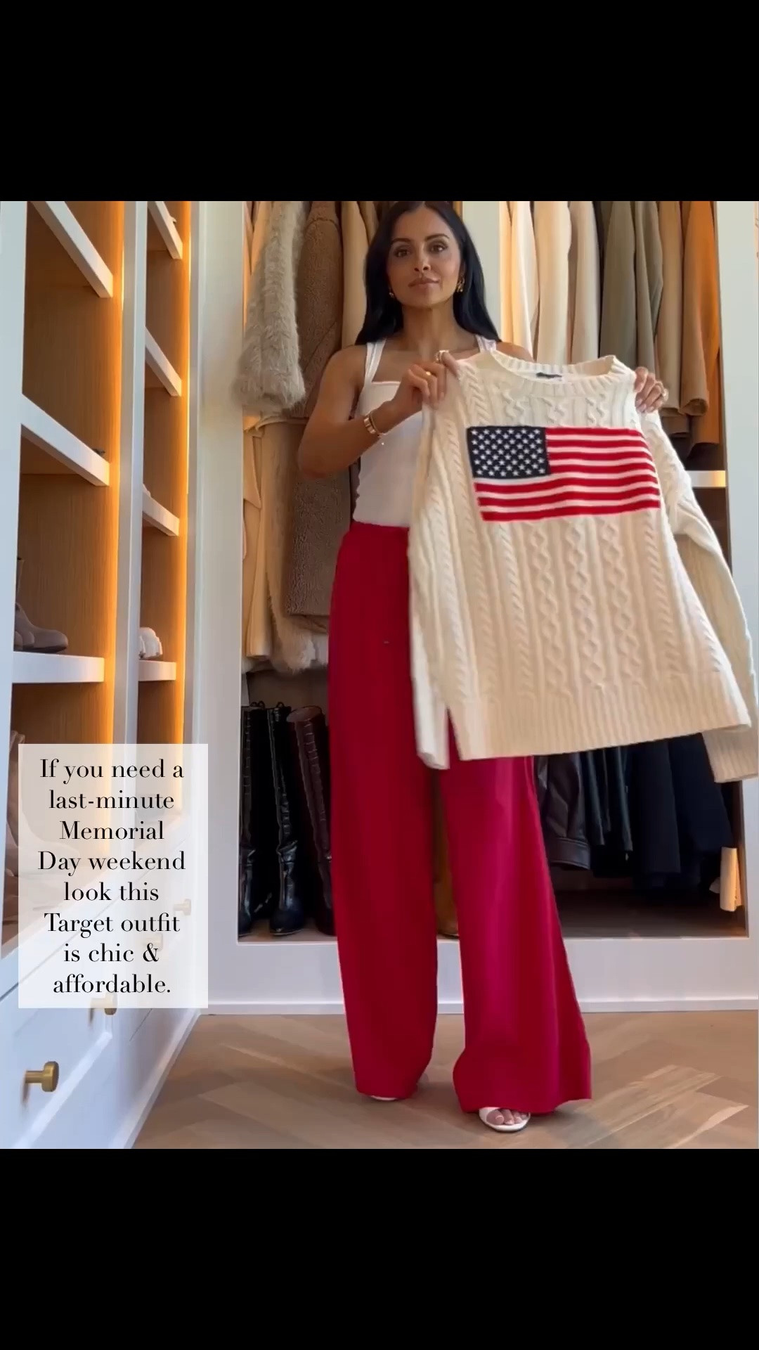 Target summer finds that look designer 
Target Ralph Lauren inspired Cable knit sweater￼
Wearing an XS or 0 in everything
Memorial Day weekend outfit

#LTKOver40 #LTKmomlife #LTKSeasonal