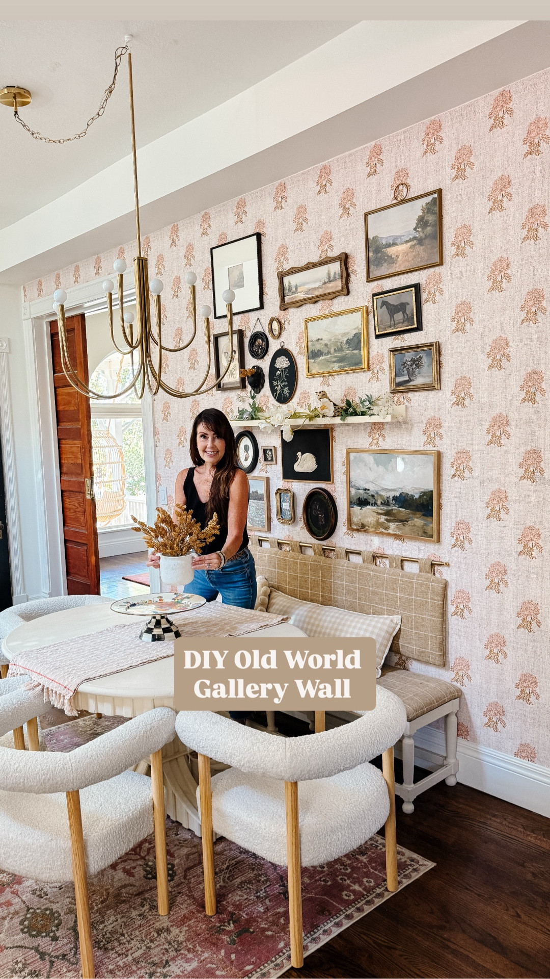 DIY Old World Gallery Wall 

#LTKOver40 #LTKSeasonal #LTKHome