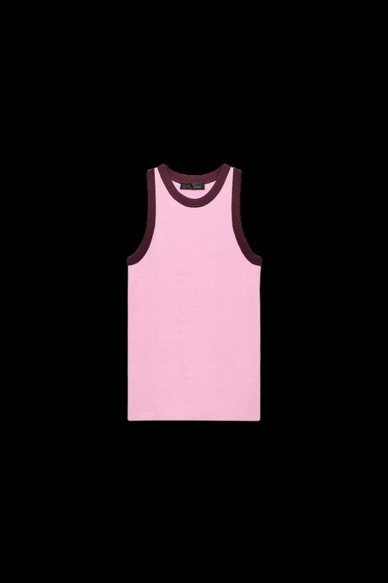 KNIT HALTER TOP | Zara US