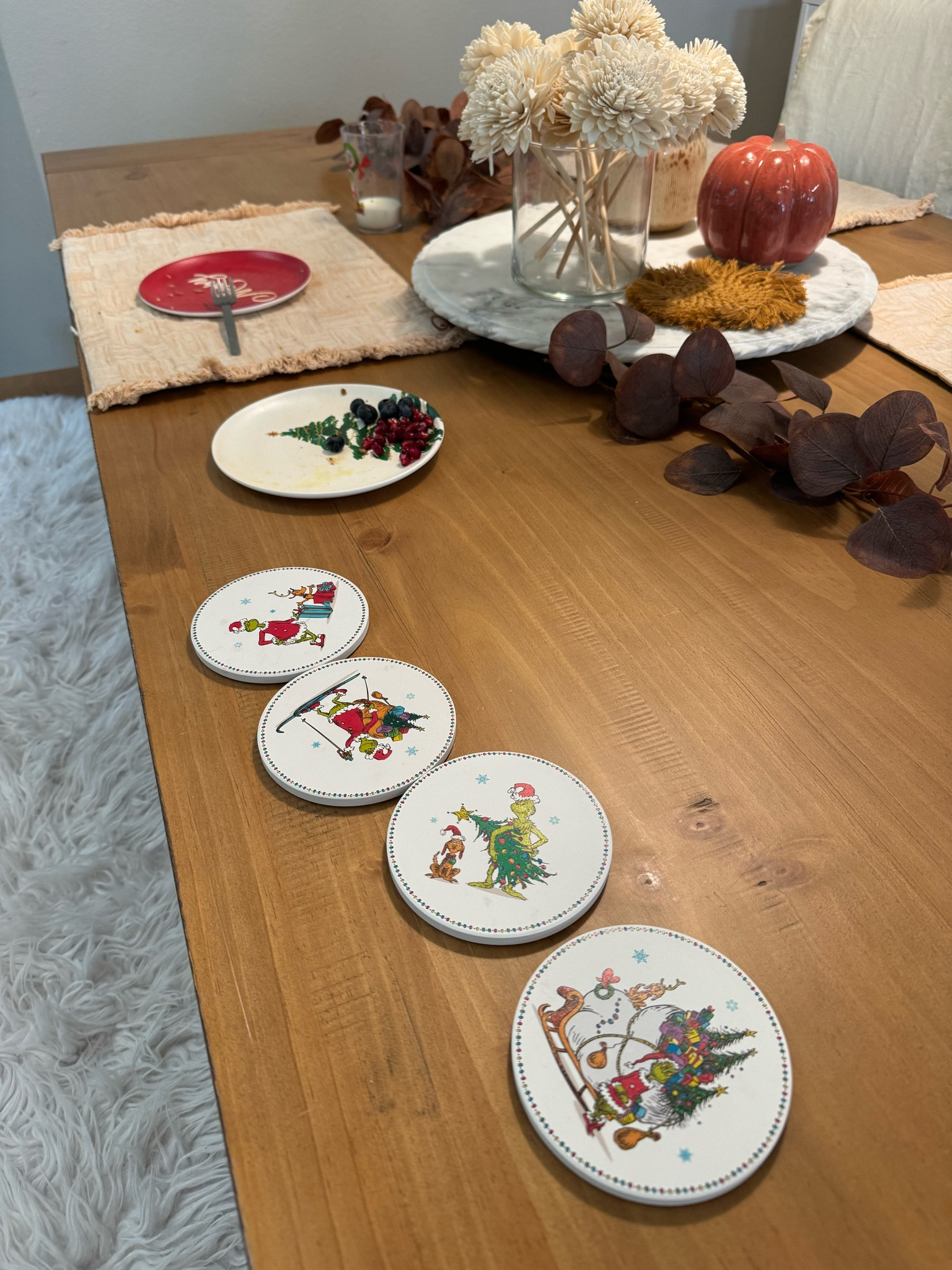 Thanksgiving meets Christmas table 

#LTKSeasonal #LTKHoliday