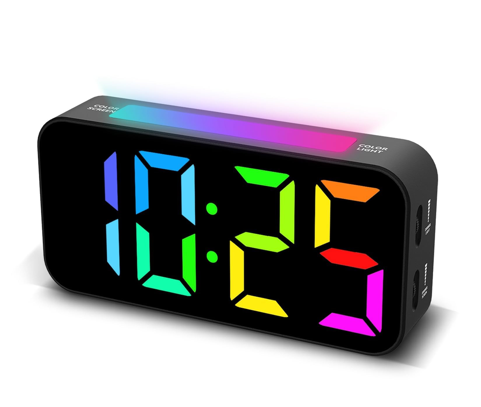 Loud Alarm Clocks for Bedrooms Heavy Sleepers, Plug-in Digital Bedside Clock with Night Light, La... | Amazon (US)