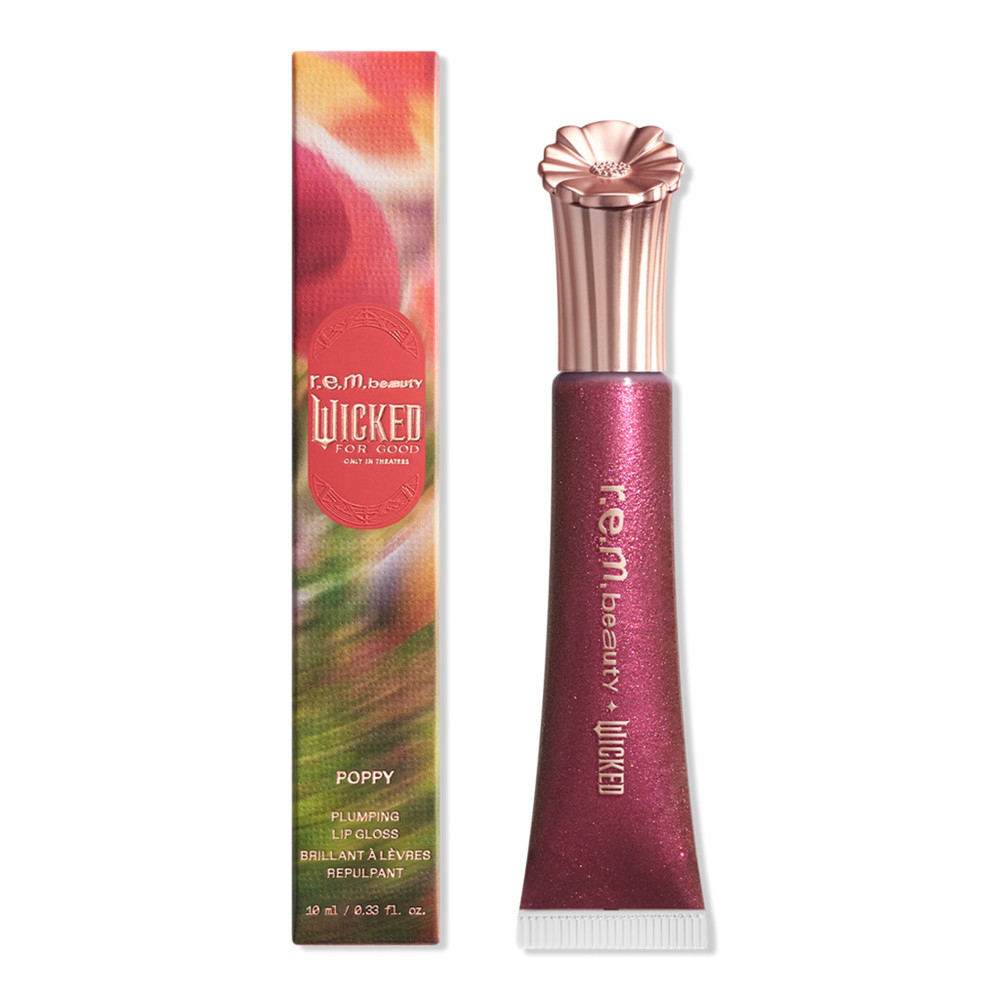 r.e.m. beauty Wicked Poppy Plumping Lip Gloss - Pretty as Poppy | Ulta