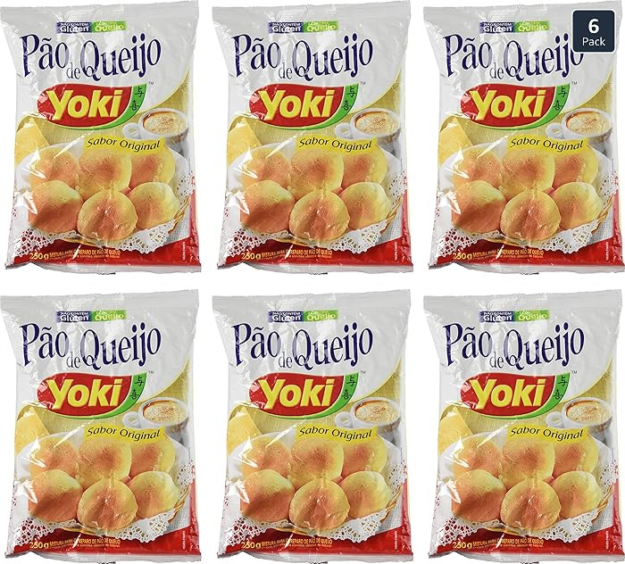 Cheese Bread Mix - Mistura para Pão de Queijo - Yoki - 8.80 oz (250g) - GLUTEN-FREE - (PACK OF 0... | Amazon (US)