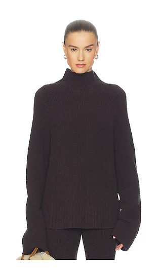 Nika Sweater in Chocolate Brown | Revolve Clothing (Global)