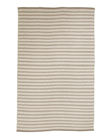 5x8 Triangle Indoor Outdoor Rug | TJ Maxx