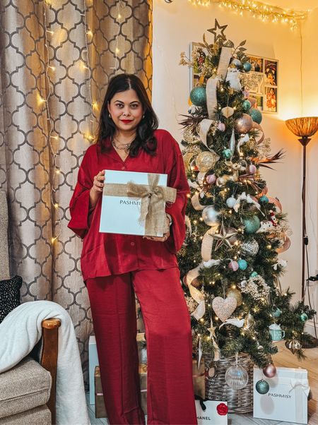 Red H&M pajama set for Christmas. The cutest most comfiest PJ’s to have ! 

#LTKSeasonal #LTKHoliday #LTKfindsunder50