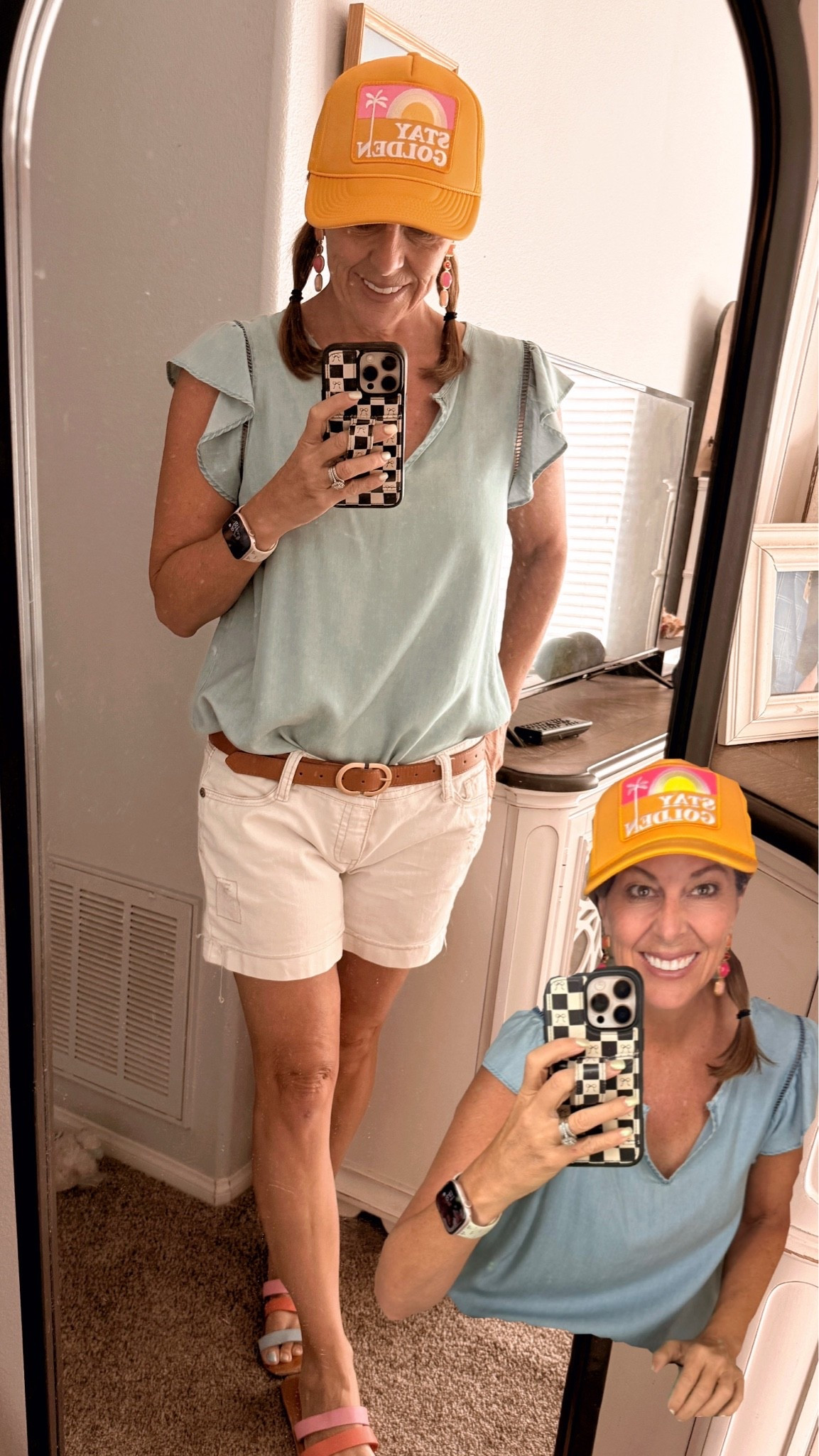 Sandals are oldies can’t find.

#LTKdayinmylife