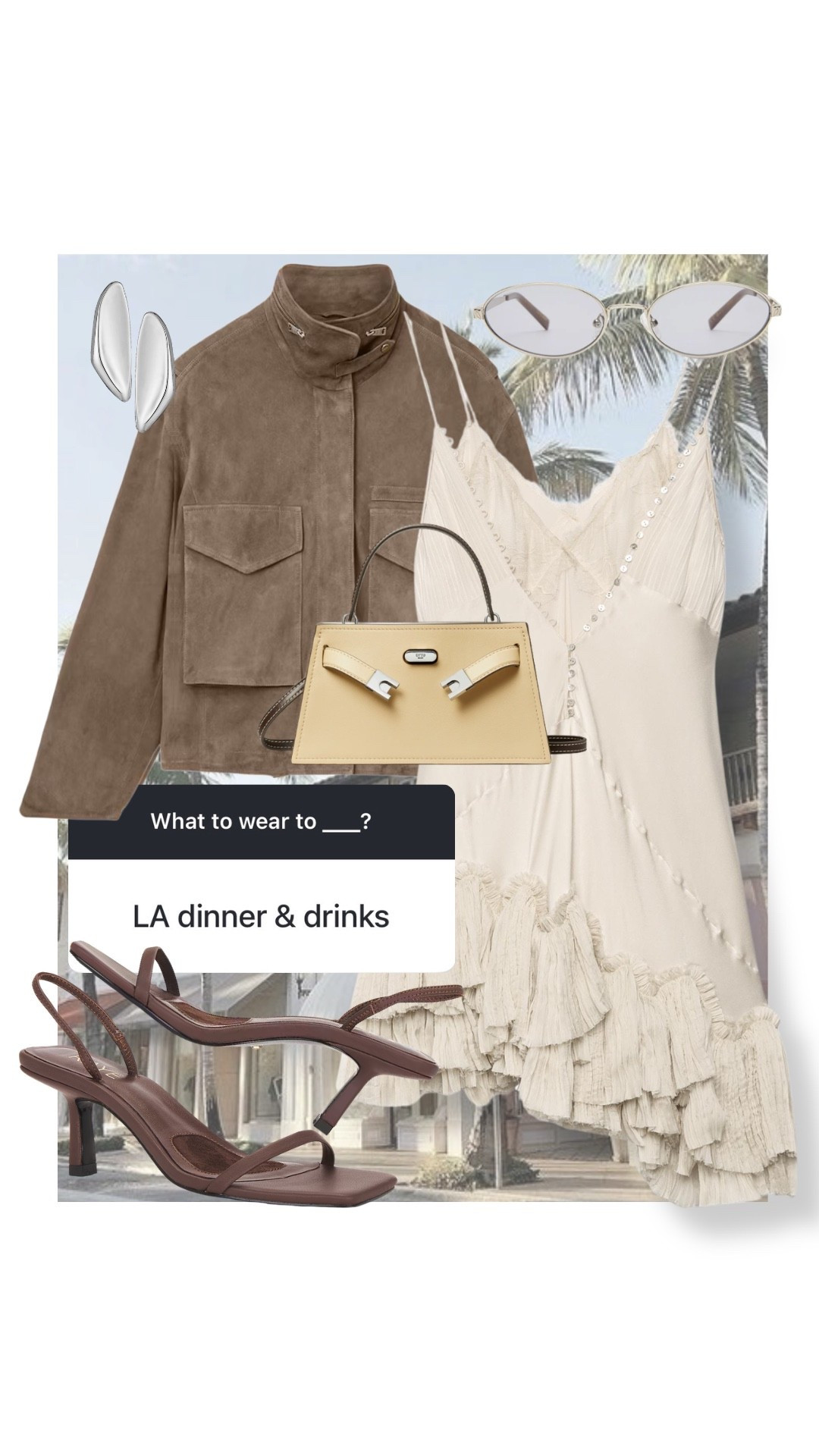 What to wear in LA for dinner & drinks! #kathleenpost

Dinner chic, dinner date, date night outfit, date night dresses

#LTKSeasonal #LTKTravel #LTKootd