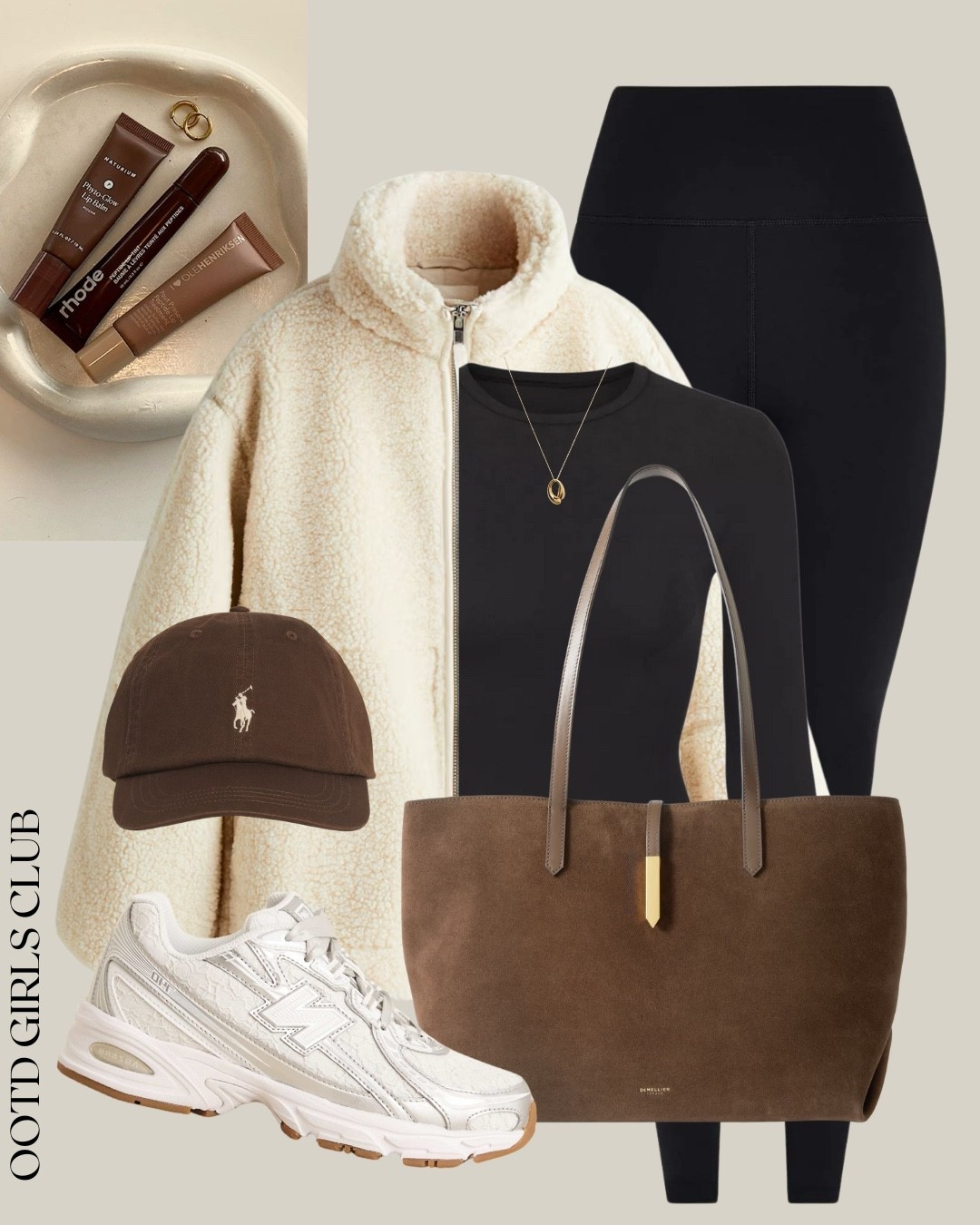 Styling the Teddy fleece and the new ivory lace New Balance for an everyday look 

#LTKuk #LTKautumn #LTKeurope