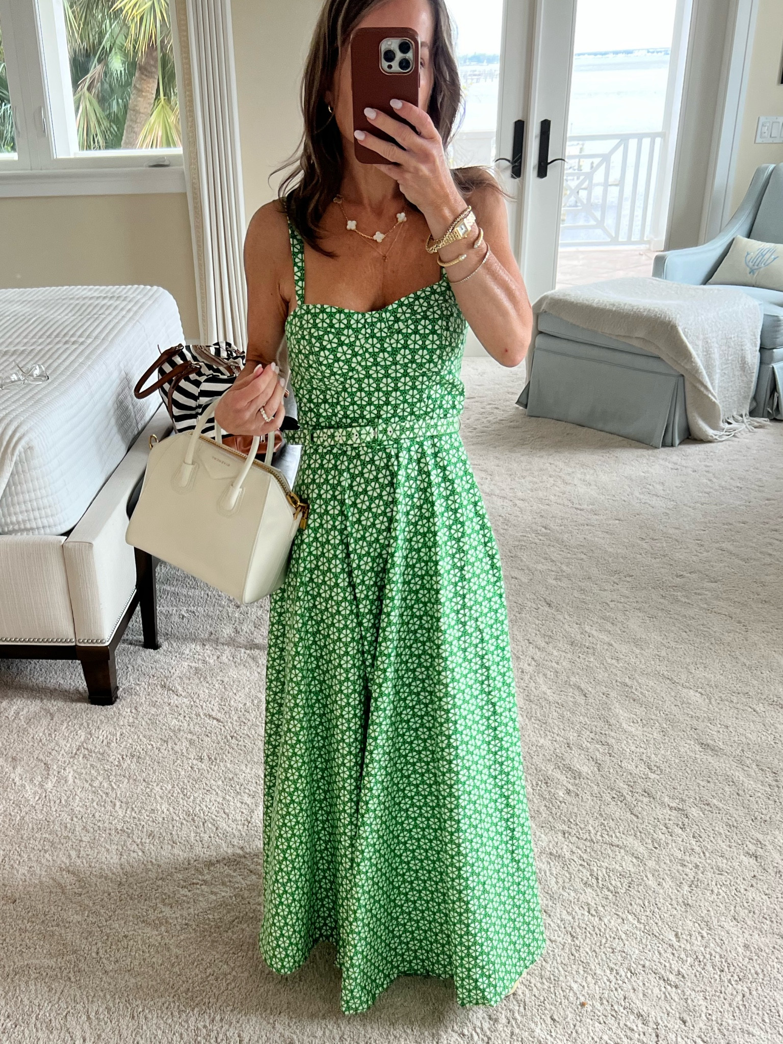 Say hello to my new favorite dress. I normally never pay retail, but it was worth it for this brand new release from one of my favorite stores. (And honestly it was very reasonable). I consider it petite friendly because you can could wear it with wedges without getting it hemmed. And don’t get me started on how flattering the belt is...