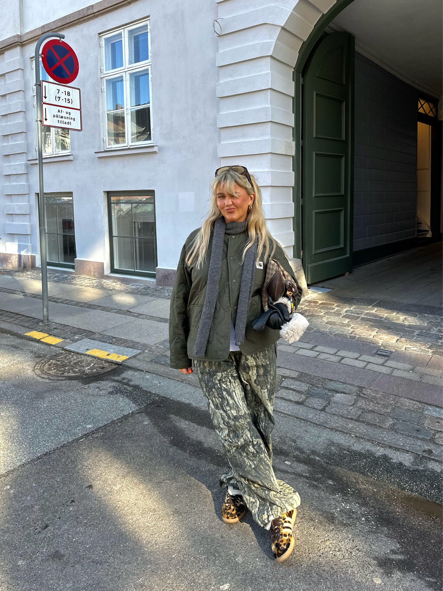 Camo pants + quilted jacket + sambas 🍀

#LTKspring #LTKeurope #LTKuk