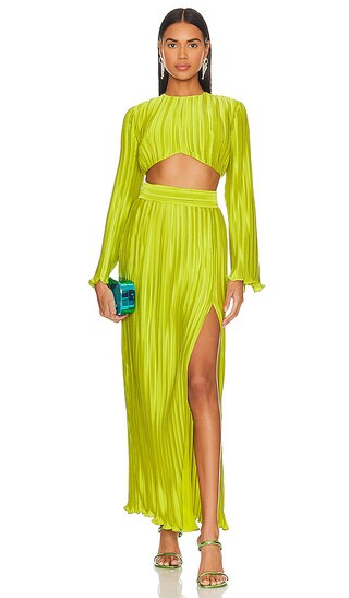 Christina Set in Bright Chartreuse | Revolve Clothing (Global)