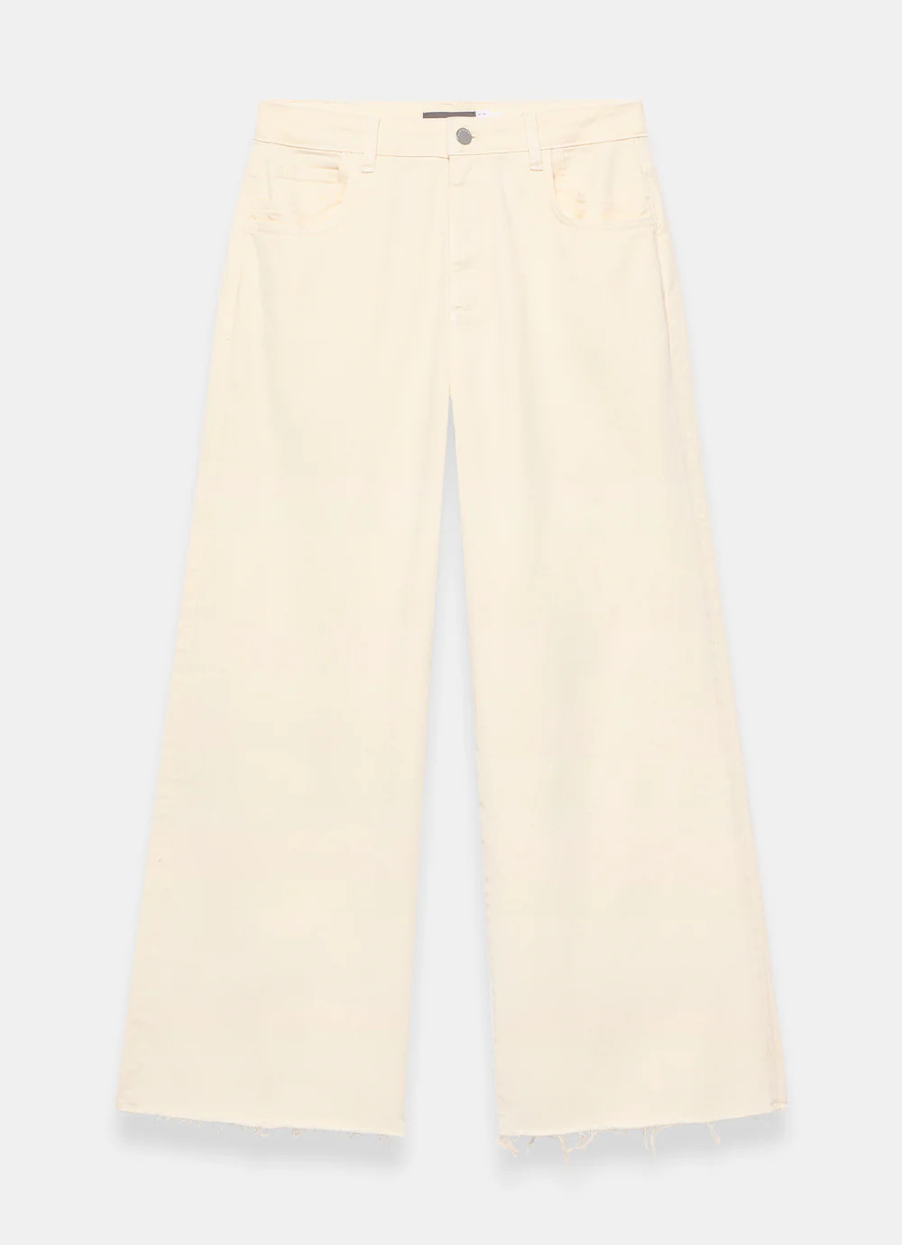 Cream Ankle Wide Leg Jeans | Mint Velvet