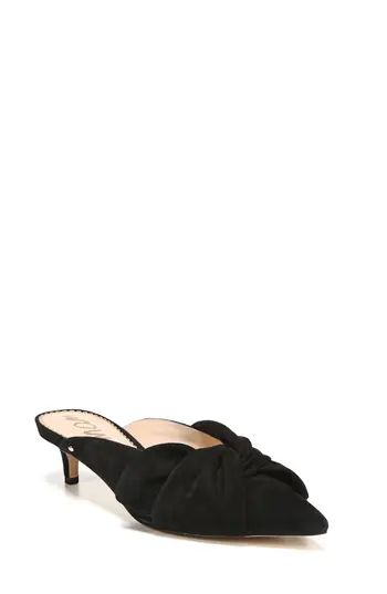 Women's Sam Edelman Laney Pointy Toe Mule, Size 5 M - Black | Nordstrom