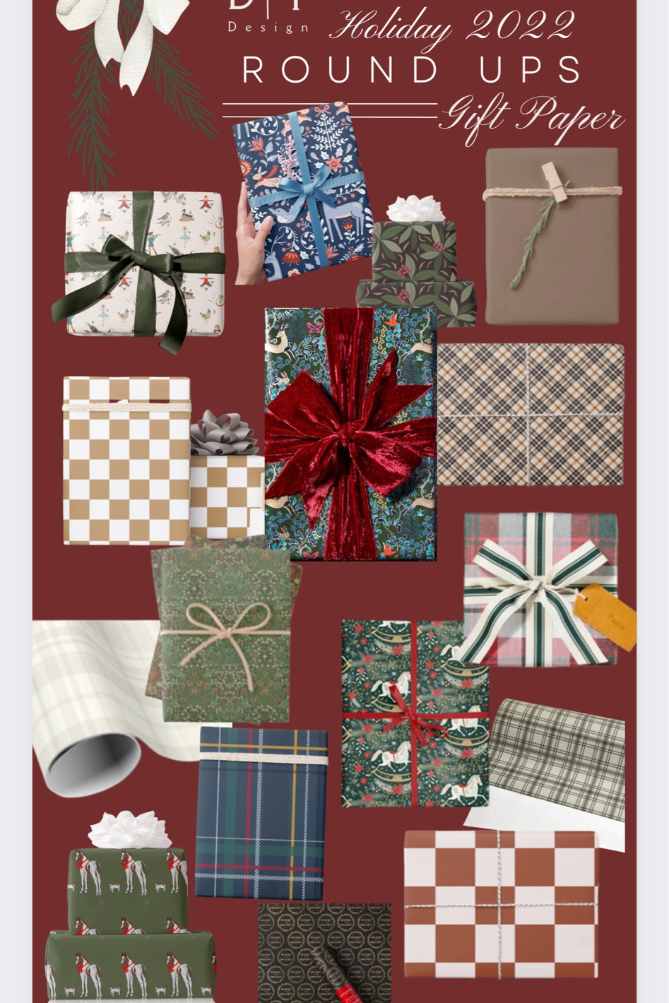 Snag your holiday wrapping paper before it sells out! And MANY are on sale half off!! From vintage, to classic, to modern, to moody… these wrapping papers will stand out under the tree and add to your home’s decor. 

#LTKunder50 #LTKHoliday