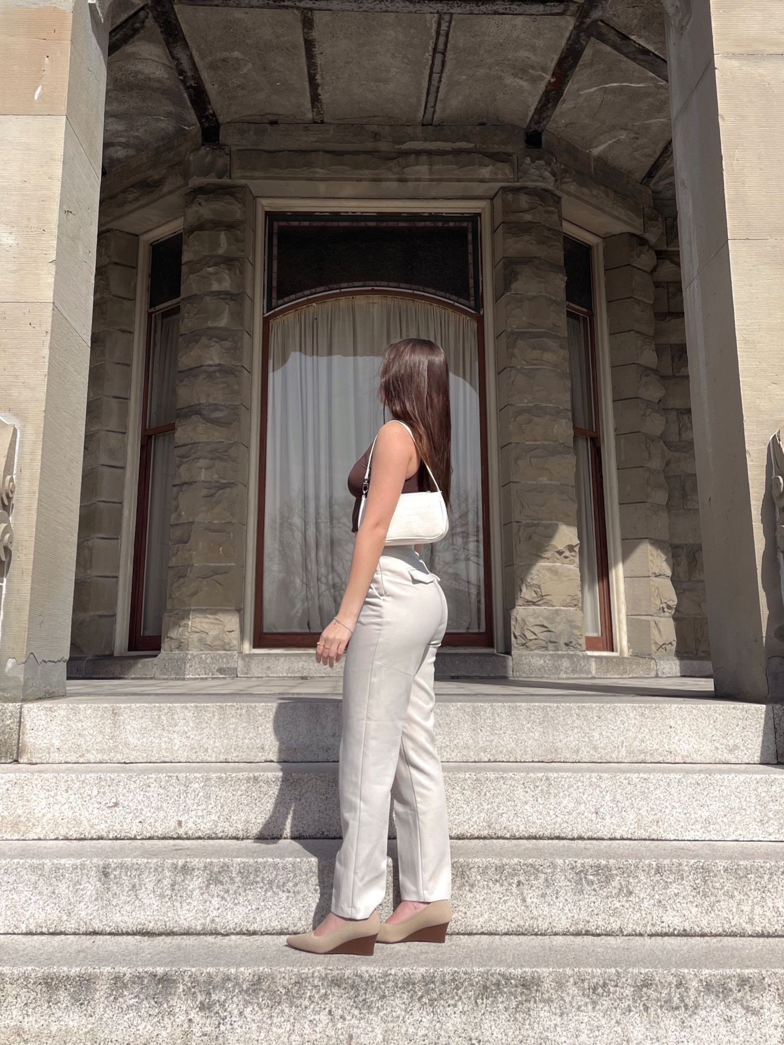classy outfit, neutral outfit, heel outfit

#LTKunder100 #LTKunder50 #LTKworkwear