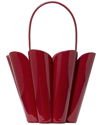 kate spade new york Spade Mini Patent Leather Flower Bucket Bag - Macy's | Macy's