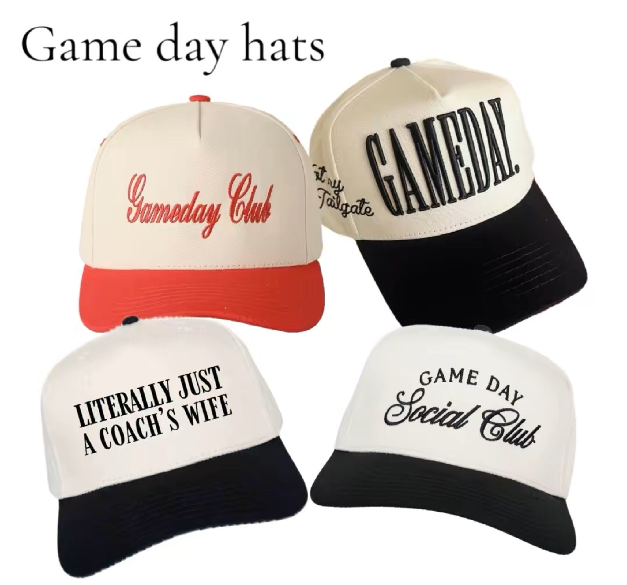 Game Day Hats! 🏈 ⚾️ 

#LTKSeasonal #LTKActive #LTKFamily
