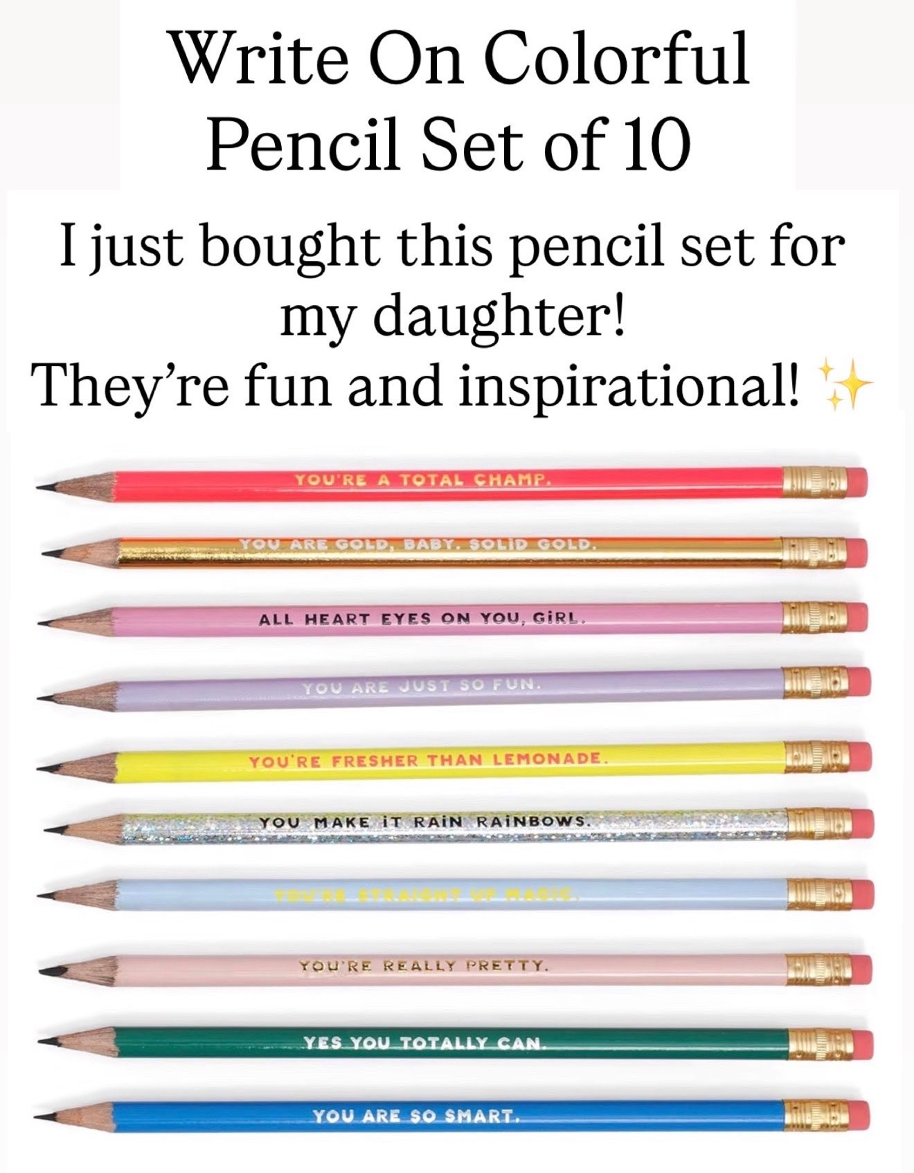 Write up pencils

#LTKdayinmylife