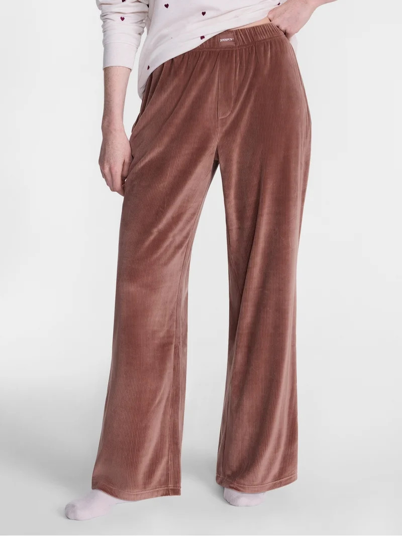 Joyspun Women's Velour Sleep Pants, Sizes XS-3X | Walmart (US)