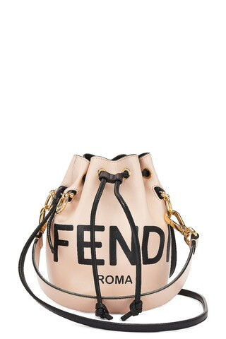 Fendi Mon Tresor Bucket Bag in Beige | FWRD 