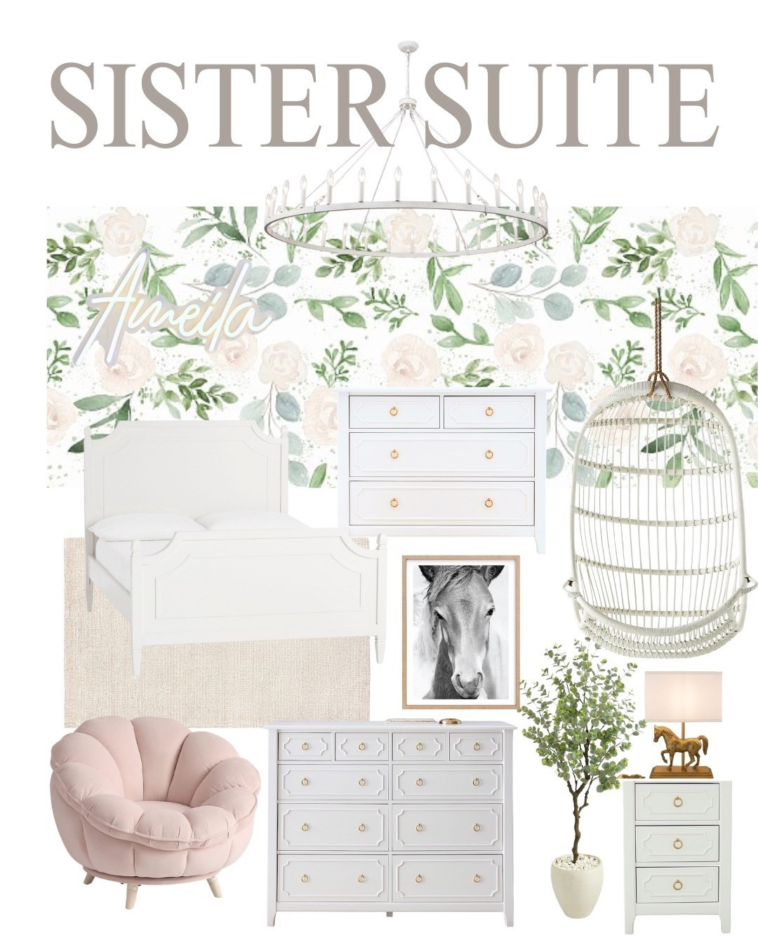 Turning a bonus room into a shared sister suite—with double of everything for two tween girls learning to grow up together. From twin beds to double desks, every detail is designed to reflect their personalities while keeping the peace (and the pillows) balanced.

Pottery Barn Teen 

#LTKHome #LTKFamily #LTKKids